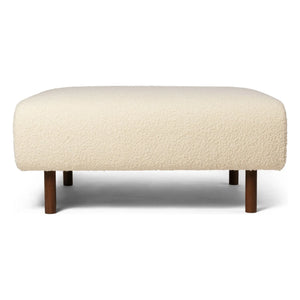 Ferm Living - Dase boucle sofa and pouf module | Ivory