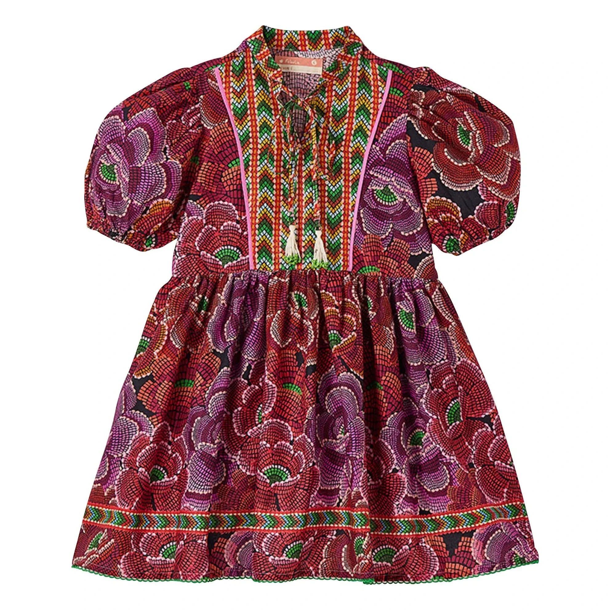 Fabula - Nina Fleurie Dress | Red