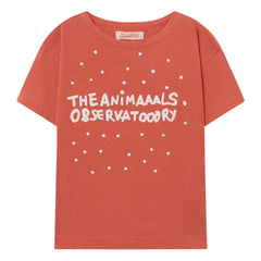 The Animals Observatory - The Animals Observatory Rooster T-Shirt | Kırmızı