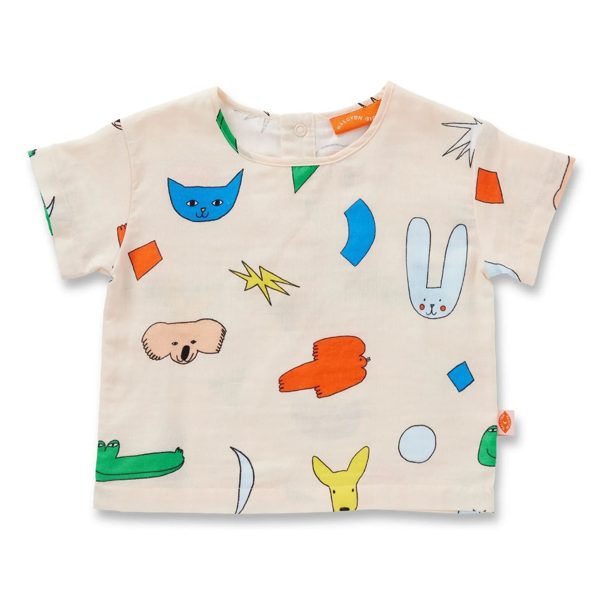 Halcyon Nights - Animal T-Shirt | Ecru