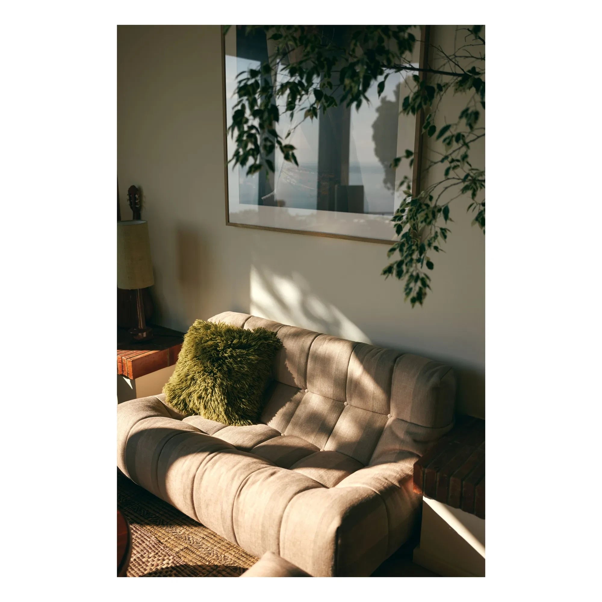 HKliving - Lazy Lounge Sofa | Cream