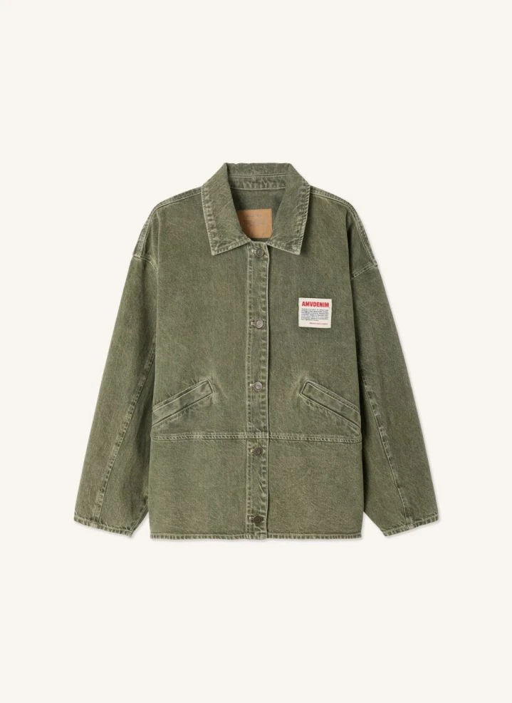 American Vintage - Uzatown Cotton Jacket | Olive