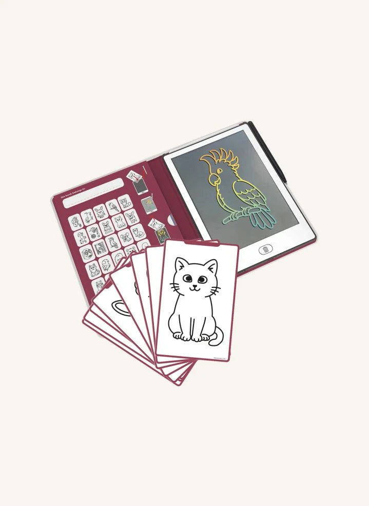 Kidywolf - Kidydraw Mini Drawing Tablet - Pets