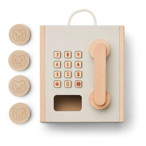 Liewood - Rufus Coin Phone | Light Grey