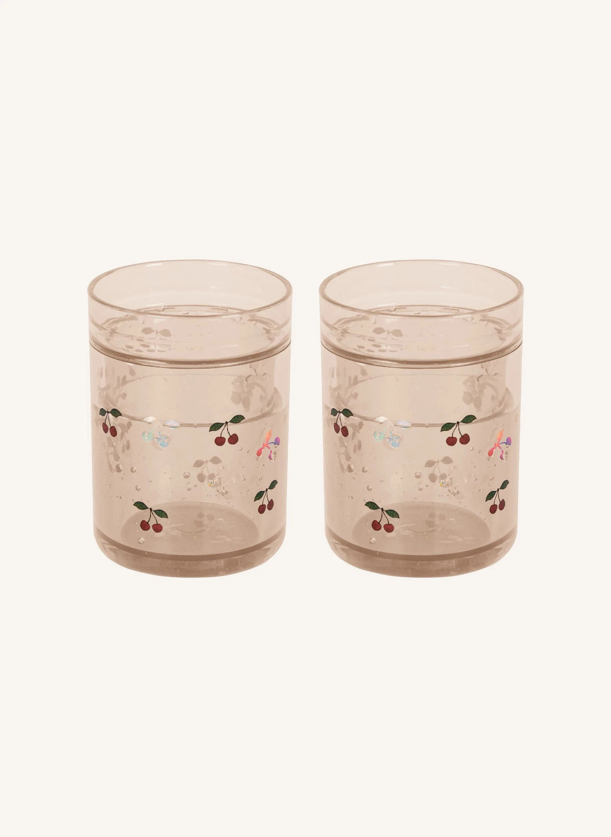Konges Sløjd - Cherry Bibs - 2-piece Set | Pink