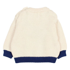 Búho - Oiseau Organic Cotton Sweater | Ecru
