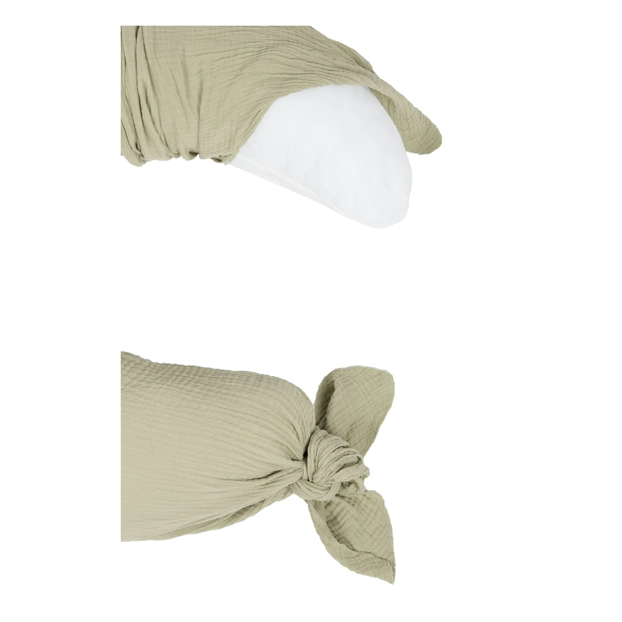 Nobodinoz - Wabi Sabi Pregnancy Pillow | Matcha Green