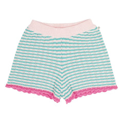 Jenest - Short Pointelle Lara Organic Cotton | Turquoise