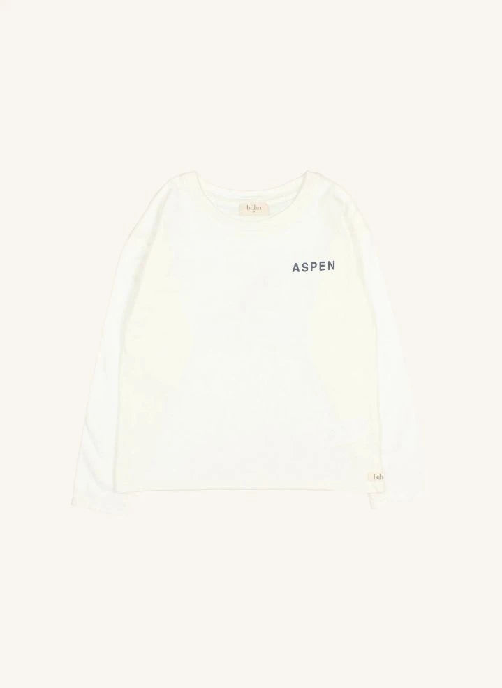 Búho - Aspen organic cotton T-shirt | Ecru