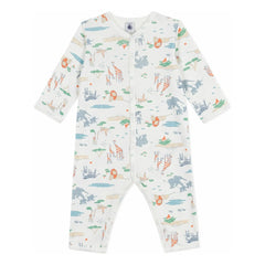 Petit Bateau - Dors Bien Savane Pajamas | White