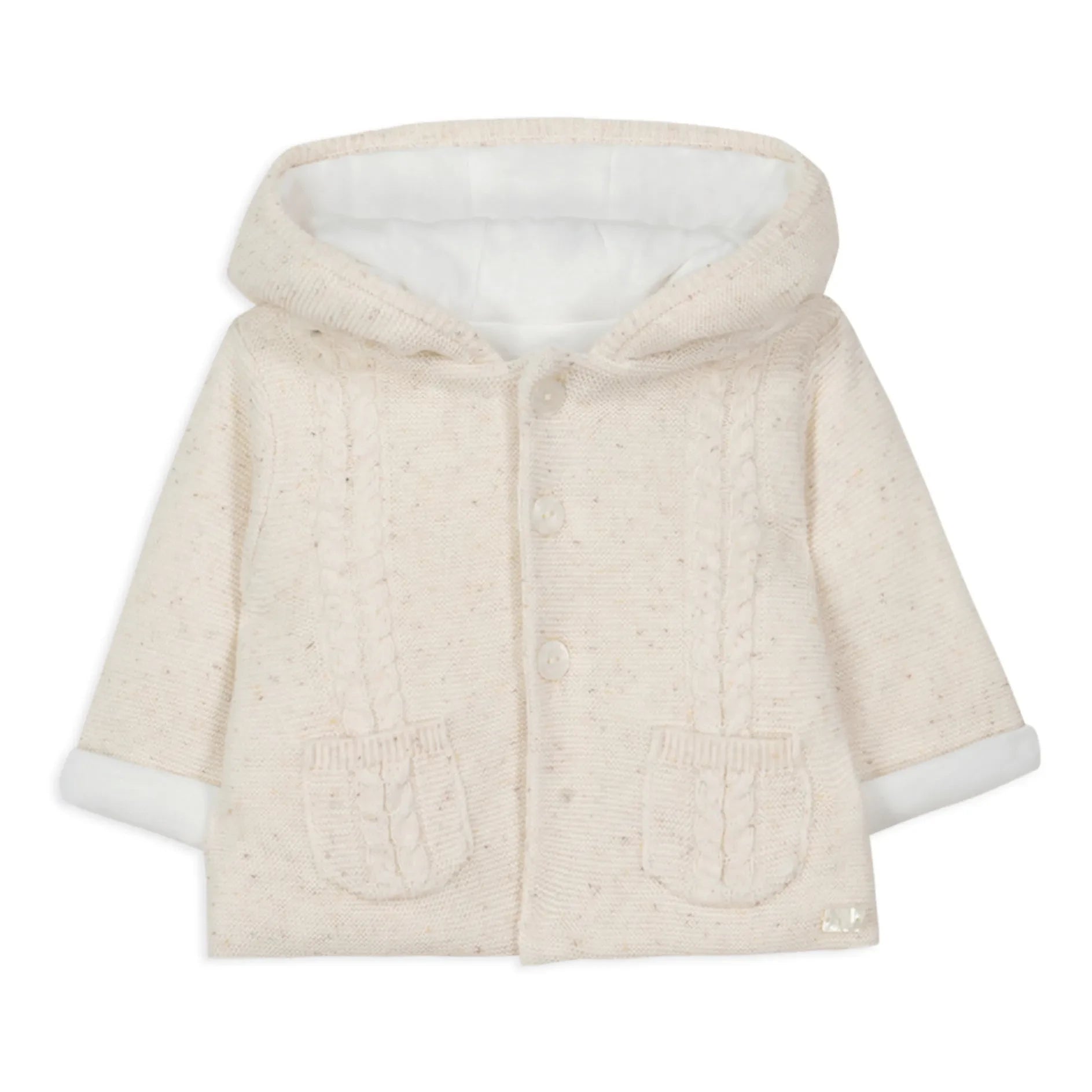 Tartine et Chocolat - Knit Coat | Ecru