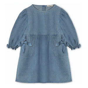 Fliink - Donny Denim Dress | Light Blue