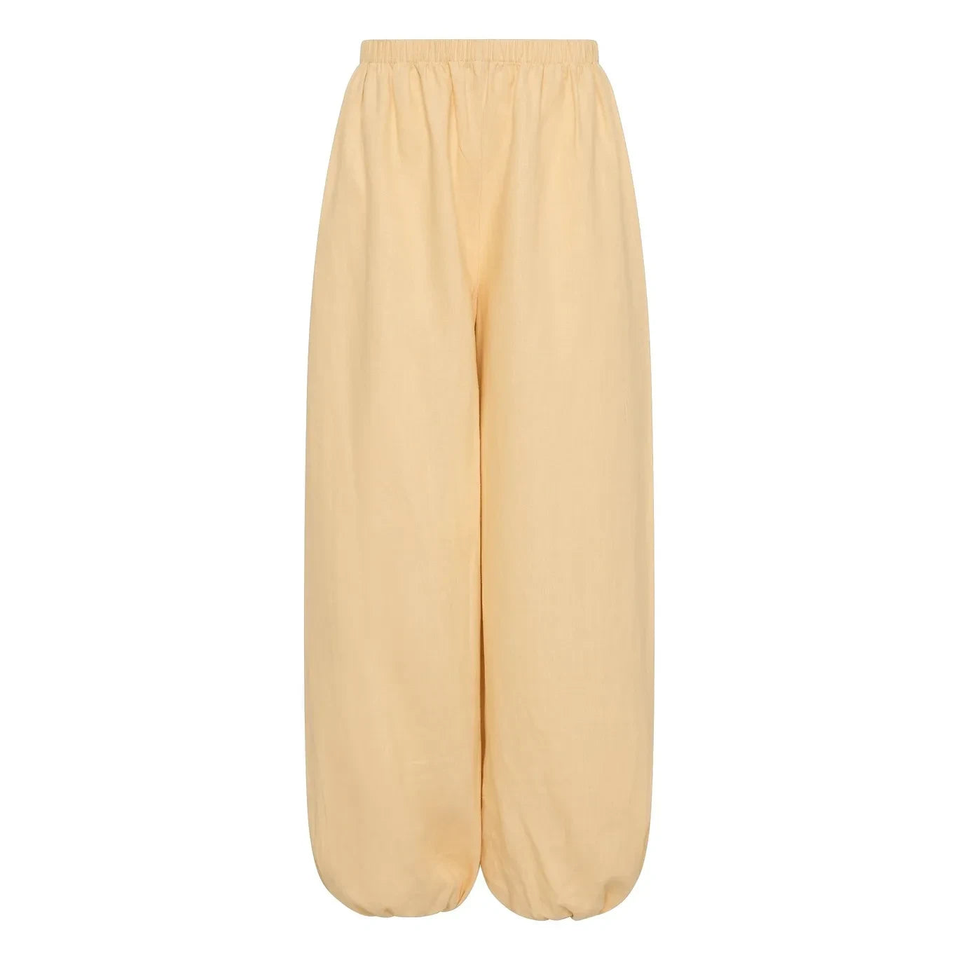 Faithfull the Brand - Kortez Keten Pantolon | Sarı