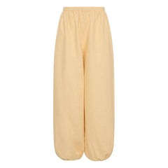 Faithfull the Brand - Kortez Keten Pantolon | Sarı