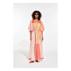 Mapoésie - Ziggy Riviera Cotton Dress | Powder Pink
