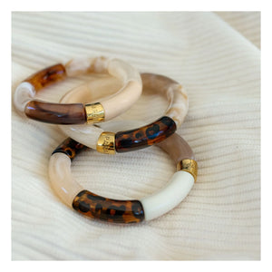 Parabaya - Jaguar 3 Bracelets | Beige