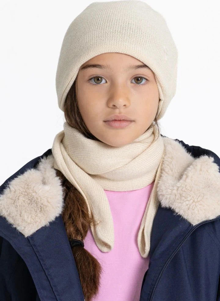 Smallable Kid - Ninon Wool Scarf | Ecru