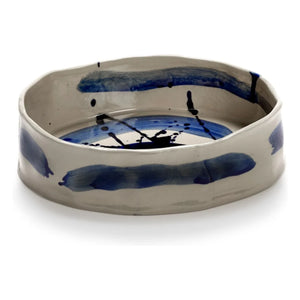 Serax - Sophia oval salad bowl, Marie Michielssen | Blue