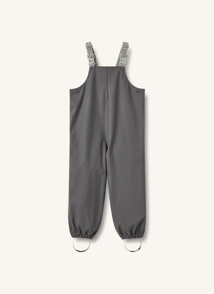 Wheat - Charlo Waterproof Rain Pants, Made from Recycled Fibers | Grey blue