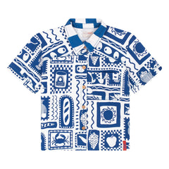 Favorite People - Positano Olives Shirt - Women's Collection | Blue
