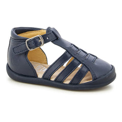 Pom d'Api - Flex Up Achilles Sandal | Navy Blue