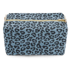 Rose in April - Vic Graou Cosmetic Bag | Blue