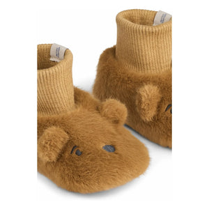 Liewood - Beth Bear Slippers | Caramel