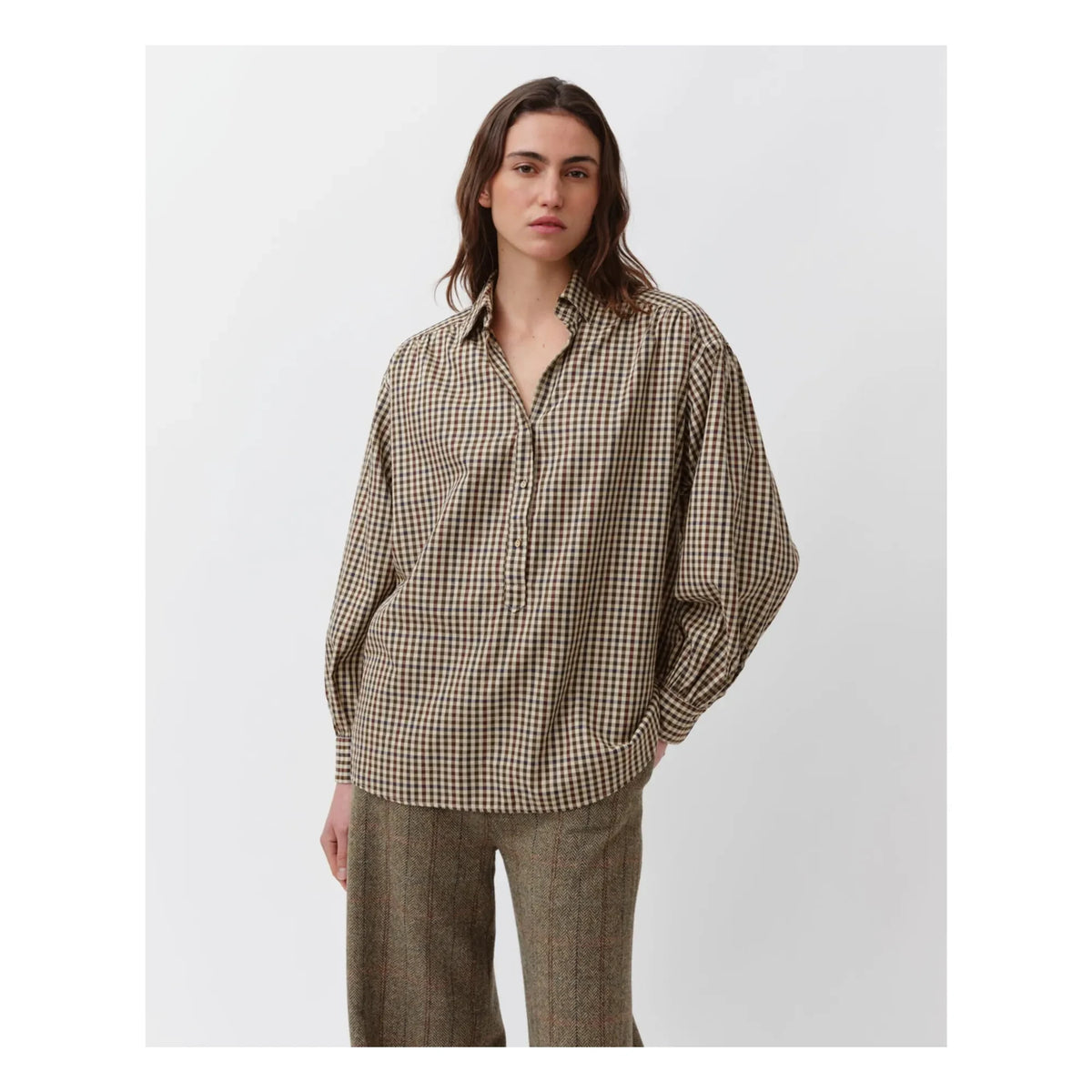Diega - Calbiza blouse | Khaki