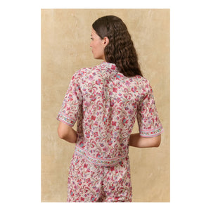 Louise Misha - Louka organic cotton pajamas | Pink