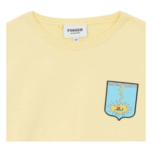 Finger in the Nose - Oversized Blow Sweat Organic Cotton | Lemon Yellow