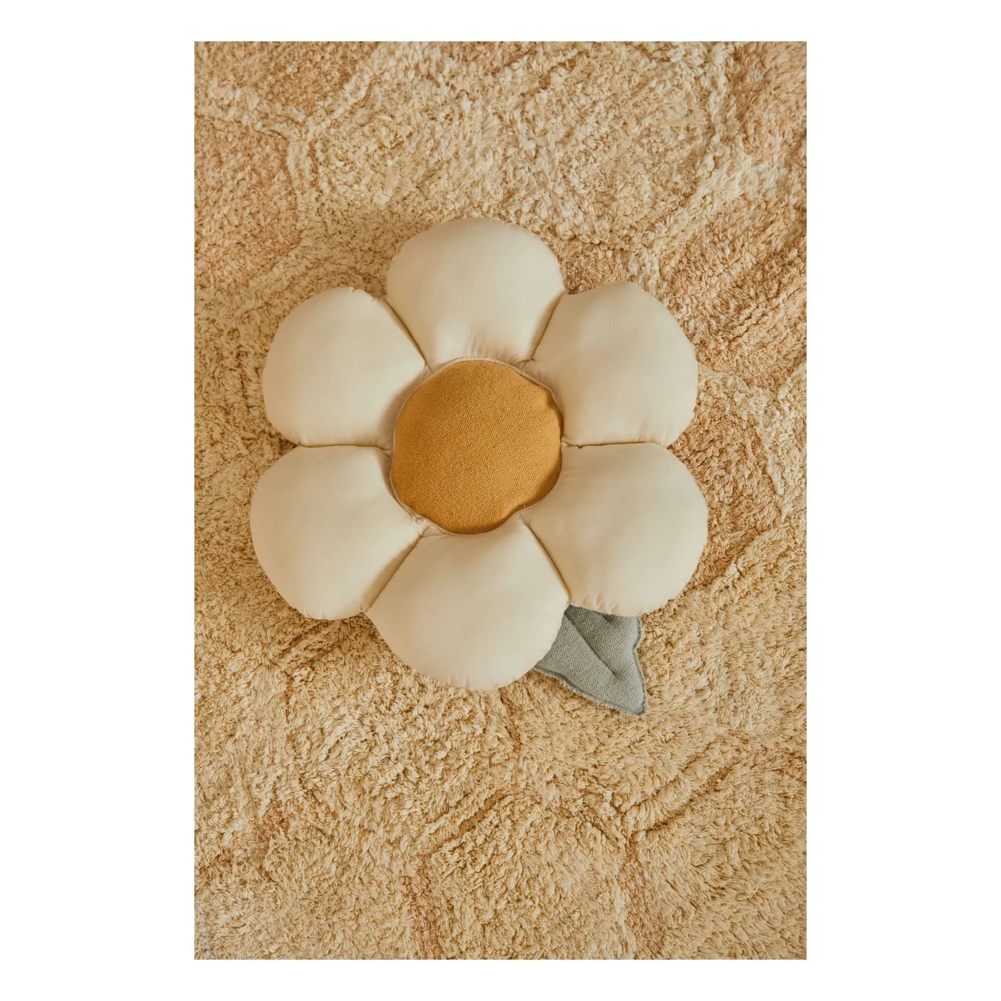 Lorena Canals - Daisy Pillow | White