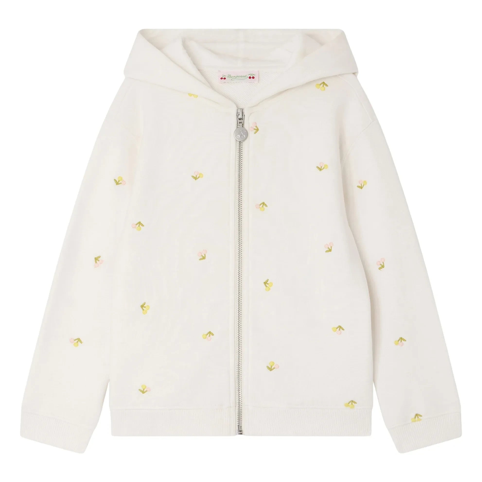 Bonpoint - Talent Organic Cotton Hoodie Sweatshirt | Ecru