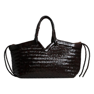 Vipera - Crudelia Leather Tote | Chocolate