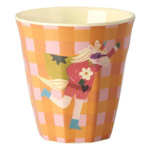 Rice - Heroes Melamine Cups - Set of 6 | Pink