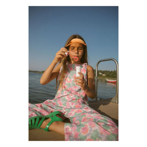 My First Cantê - Cleo Fleurs Romper | Pink