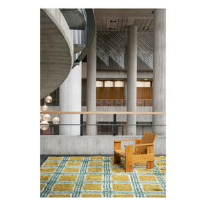 Layered - Wool Rug Pergola, Evelina Kroon | Mustard