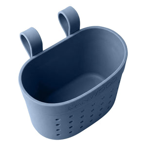 Banwood - Pin & Ride özelleştirilebilir bisiklet sepeti/arabası | Mavi