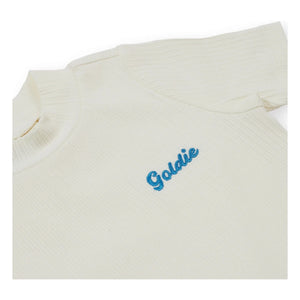 Goldie + Ace - Goldie Ribbed T-shirt | White