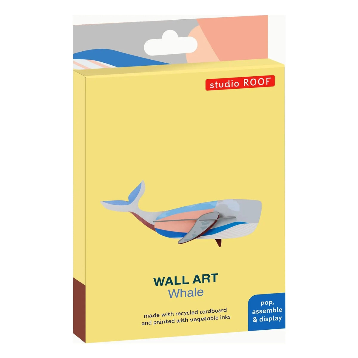 Studio Roof - Whale Wall Decor | Gray