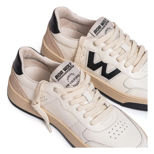 Bob Wolf - Legacy Leather and Suede Sneakers | Black
