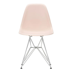 Vitra - DSR Plastik sandalye - krom çerçeve - Charles & Ray Eames | Yumuşak pembe
