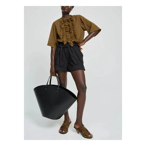 Laurence Bras - Babar Cotton Shorts | Black