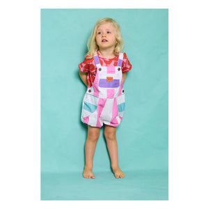 Favorite People - Amore Striped Romper | Pink