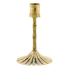 Doing Goods - Bamboo Rice Candle Holder | Gold