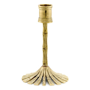 Doing Goods - Bamboo Rice Candle Holder | Gold