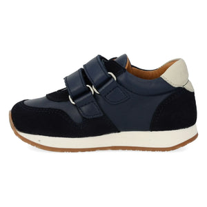 Angulus - Double Striped Sneakers | Navy Blue
