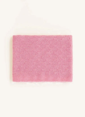 Hvid - Gigi Merino Wool Neck Warmer | Candy Pink