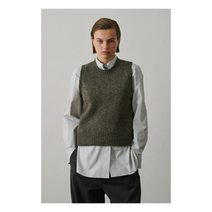 Soeur - Namaste Knitted Sweater | Gray Melange