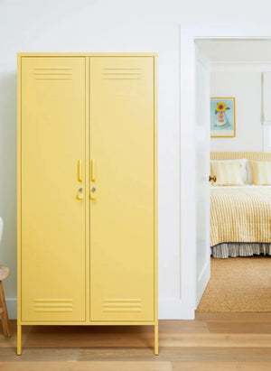 Mustard Made - Twinny Metal Cabinet | Pale Yellow