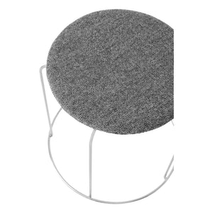 & Tradition - Verner Panton Wire VP11 Seat for Stool | Heather Grey